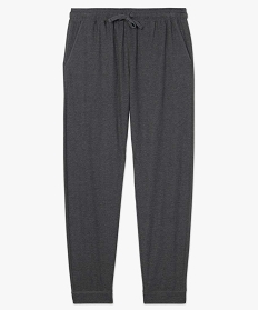 pantalon de pyjama en jersey a taille elastique homme grisA237901_4