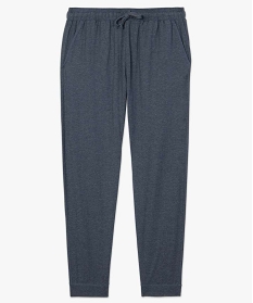 pantalon de pyjama homme en jersey a taille elastique bleuA238001_4