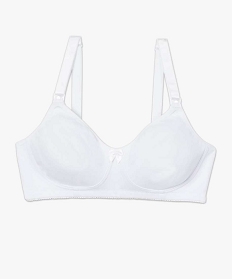 soutien-gorge dallaitement en coton bio forme emboitante blancA251101_4