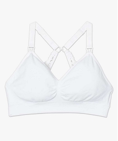 soutien-gorge d’allaitement avec dos modulable en dentelle beigeA252601_4