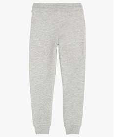 pantalon de jogging garcon en molleton doux chine gris pantalonsA255001_2