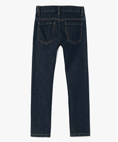 jean garcon coupe regular avec coutures contrastantes bleu jeansA259201_3