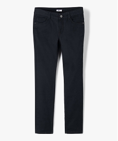pantalon garcon style jean slim 5 poches noir pantalonsA274801_4