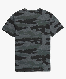 tee-shirt garcon avec motif et inscription gris tee-shirtsA279101_2
