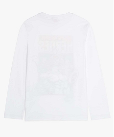 tee-shirt garcon a manches longues imprime - marvel blanc tee-shirtsA279701_2