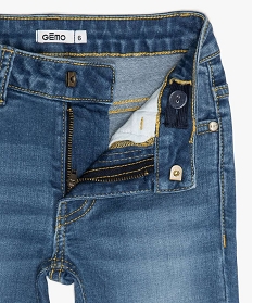 jean garcon coupe slim 5 poches gris jeansA328501_2
