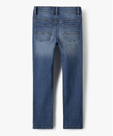 jean garcon coupe slim 5 poches gris jeansA328501_4
