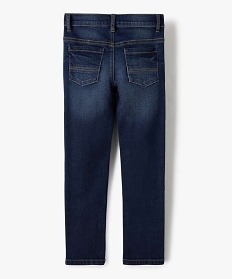 jean garcon coupe slim 5 poches gris jeansA328601_4