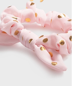 chouchous a nœuds et pois pailletes fille (lot de 3) bleuA354501_3