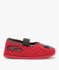 chaussons fille ballerines a pois - miraculous rougeA370901_1