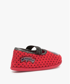 chaussons fille ballerines a pois - miraculous rouge chaussonsA370901_4