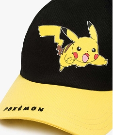 casquette garcon avec motif et visiere contrastante - pokemon jauneA419001_2