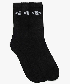 chaussettes special sport homme (lot de 3) - umbro noir standardA443101_1