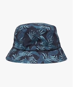 chapeau garcon forme bob avec motifs tropicaux bleu chapeaux casquettes et bonnetsA445401_2