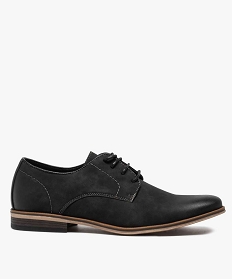 derbies homme unis en matiere mate grisA533501_1