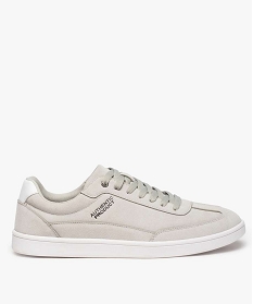 tennis homme suedees a lacets style skateshoes grisA535601_1