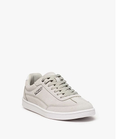 tennis homme suedees a lacets style skateshoes grisA535601_2