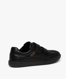 baskets homme unies fermeture double scratch noir vifA535701_4