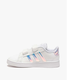 tennis fille a scratch details irises - adidas grand court blanc basketsA583001_3