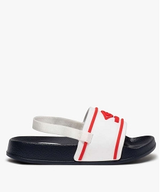 GEMO Mules de piscine garçon avec bride élastiquée - Umbro rouge vif