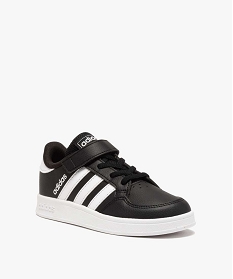 baskets garcon a lacets et scratch - adidas breaknet noirA586701_2