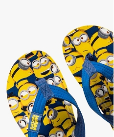 tongs garcon a brides souples - minions bleuA587801_3