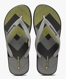 tongs homme decor graphique - copacabana grisA597001_4