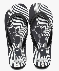 GEMO Tongs homme bicolores - Minions Noir