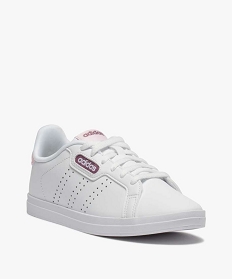 tennis femme bicolores a lacets - adidas blanc baskets et tennisA599601_2