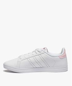 tennis femme bicolores a lacets - adidas blanc baskets et tennisA599601_3