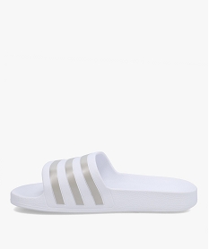 mules de piscine femme bicolores – adidas adilette aqua blancA601301_3