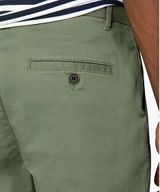 pantalon homme chino coupe slim vert pantalons de costumeA622801_2