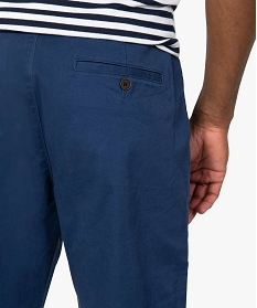 pantalon homme chino coupe slim bleuA623101_2
