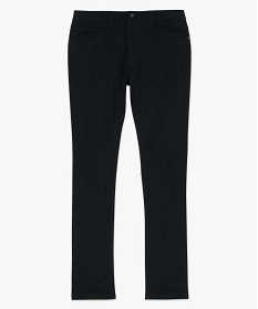 pantalon homme 5 poches coupe straight noir pantalons de costumeA623501_4