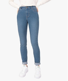 jean femme coupe slim taille normale grisA653001_1