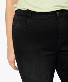 jean femme slim 5 poches taille normale noir pantalons et jeansA655301_2