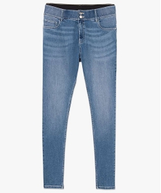 jean femme slim gainant taille normale gris pantalons et jeansA655601_4
