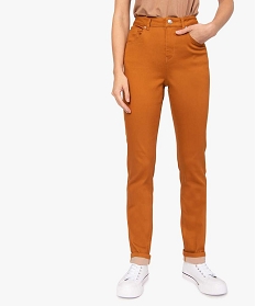 HOMEWEAR JAUNE MOUTARDE PANTALON NUT:40288100601-Coton////