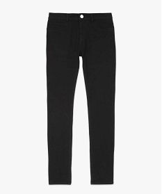 pantalon femme facon jean coupe slim noir pantalonsA659601_4