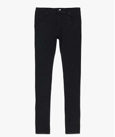 jean femme coupe skinny taille normale noir pantalonsA659801_4