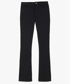 jean femme coupe bootcut noir pantalonsA660001_4