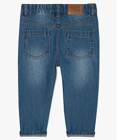 jean bebe garcon a patchs - tom jerry gris jeansA709201_3