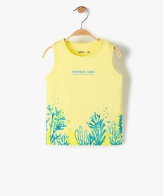 GEMO Débardeur bébé garçon motif marin Jaune