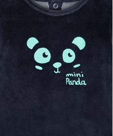 pyjama bebe garcon avec motif panda vertA751101_2