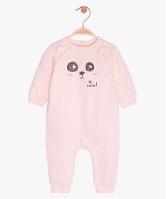 combinaison bebe sans pieds a motif panda rose pyjamas et dors bienA751601_1