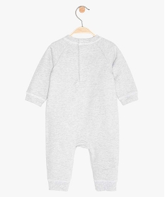 pyjama bebe sans pieds en jersey grisA751701_2