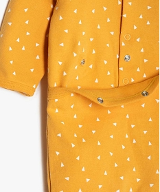pyjama en jersey motif chat jauneA752201_4