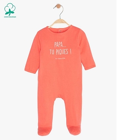 pyjama bebe fille a message humoristique - gemo x les vilaines filles roseA753201_1
