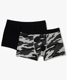 boxer a motif camouflage garcon (lot de 2) multicoloreA767601_3
