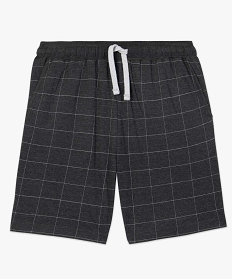 short de pyjama homme en jersey a taille elastiquee imprimeA769801_4